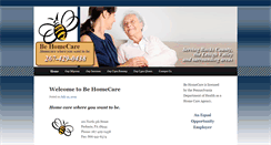 Desktop Screenshot of behomecare.com